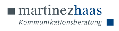 Logo Brigitte Martinez-Haas - Martinez-Haas Kommunikationsberatung
